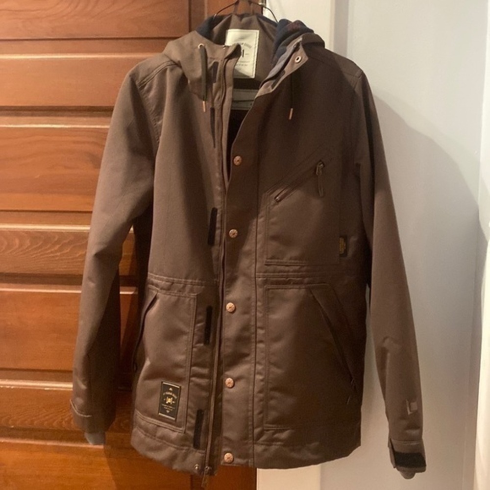L1 Premium Goods Brown Winter Snow Jacket